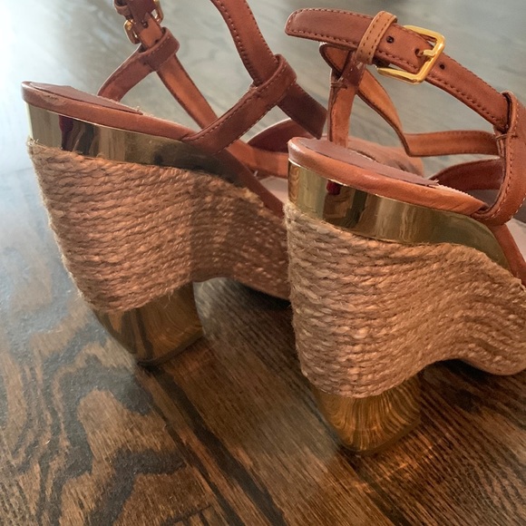 Miu Miu platform espadrille heel sandals - Picture 6 of 13